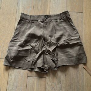 Reformation Mason High-Waist Shorts